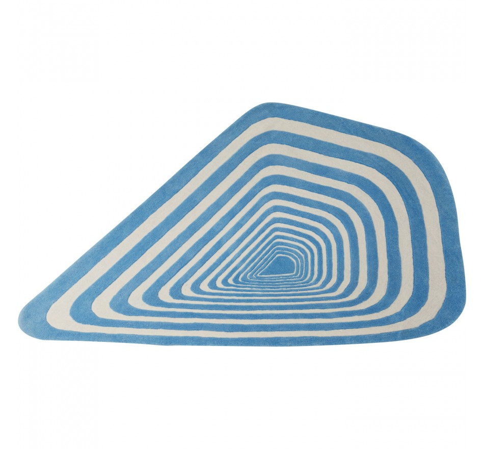 Carpet Electric Diamond 240x170cm blue Kare Design