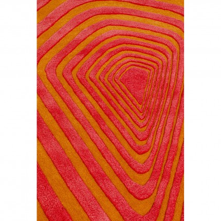 Tapis Electric Diamond 240x170cm orange Kare Design