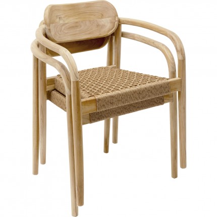 Tuinstoel met armleuningen Sole Mio Kare Design