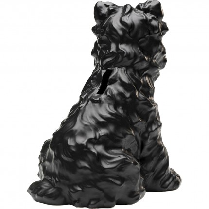 Money Box Fox Terrier black Kare Design