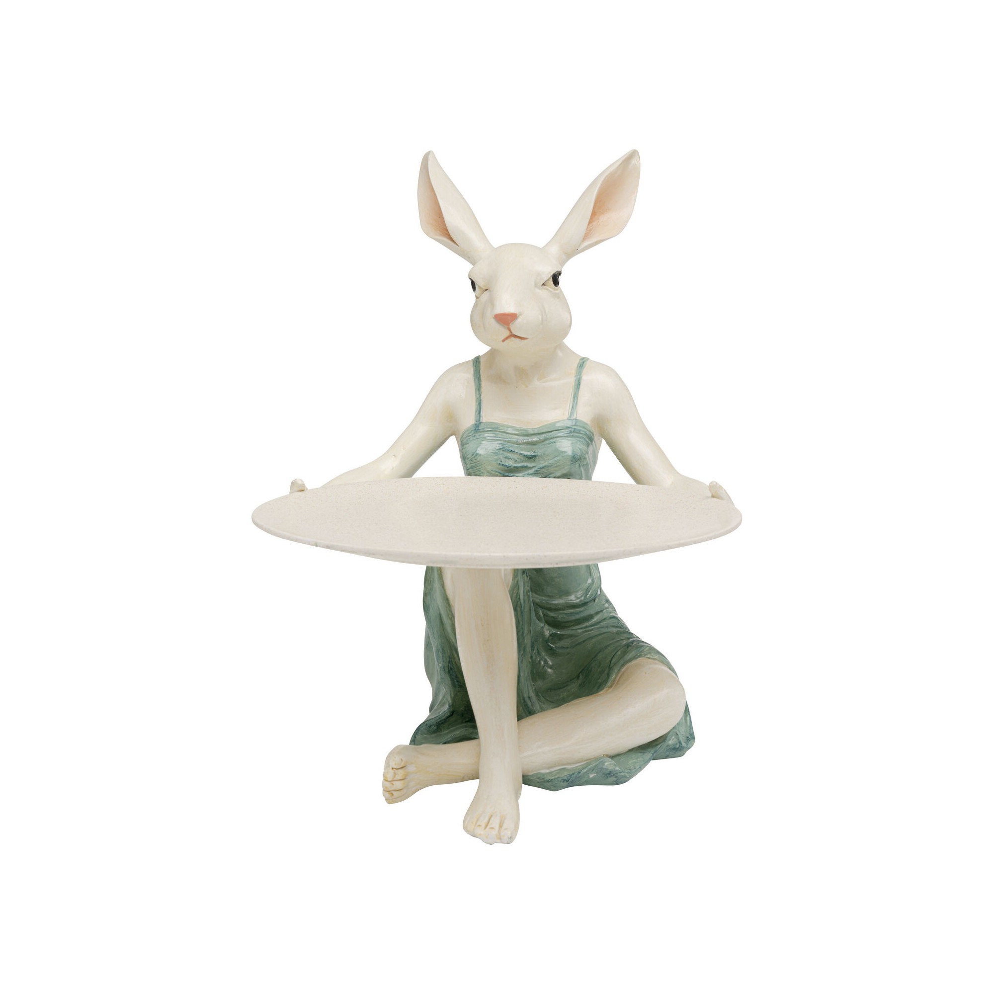 Figurine décorative Lady Rabbit Tray 29cm