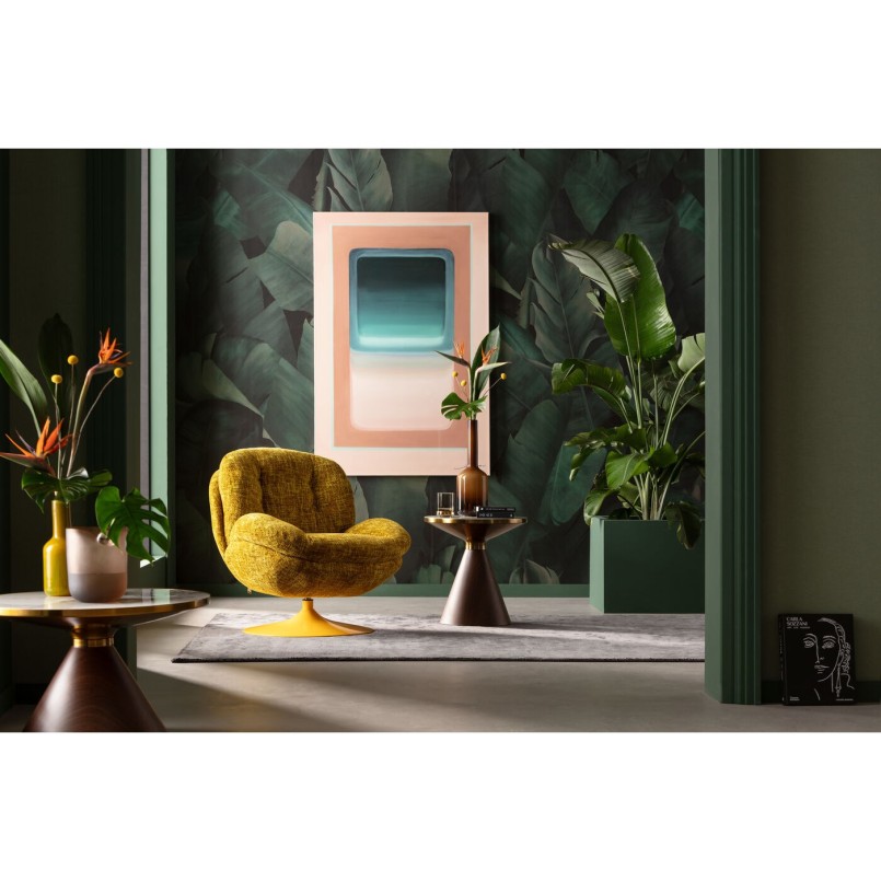 Fauteuil pivotant Cosy vert