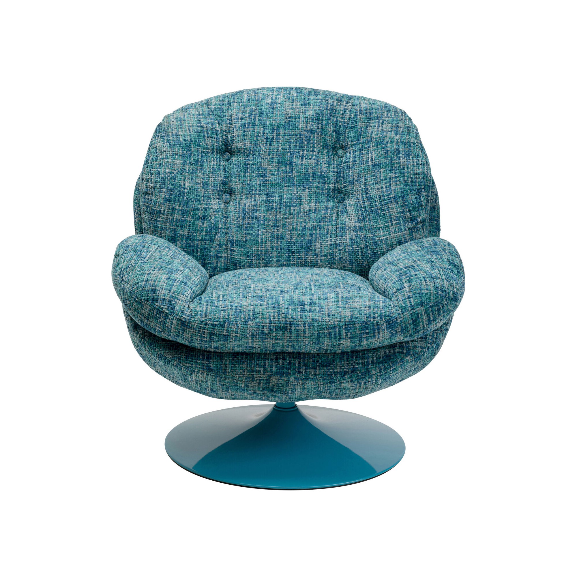 Fauteuil pivotant Cosy bleu