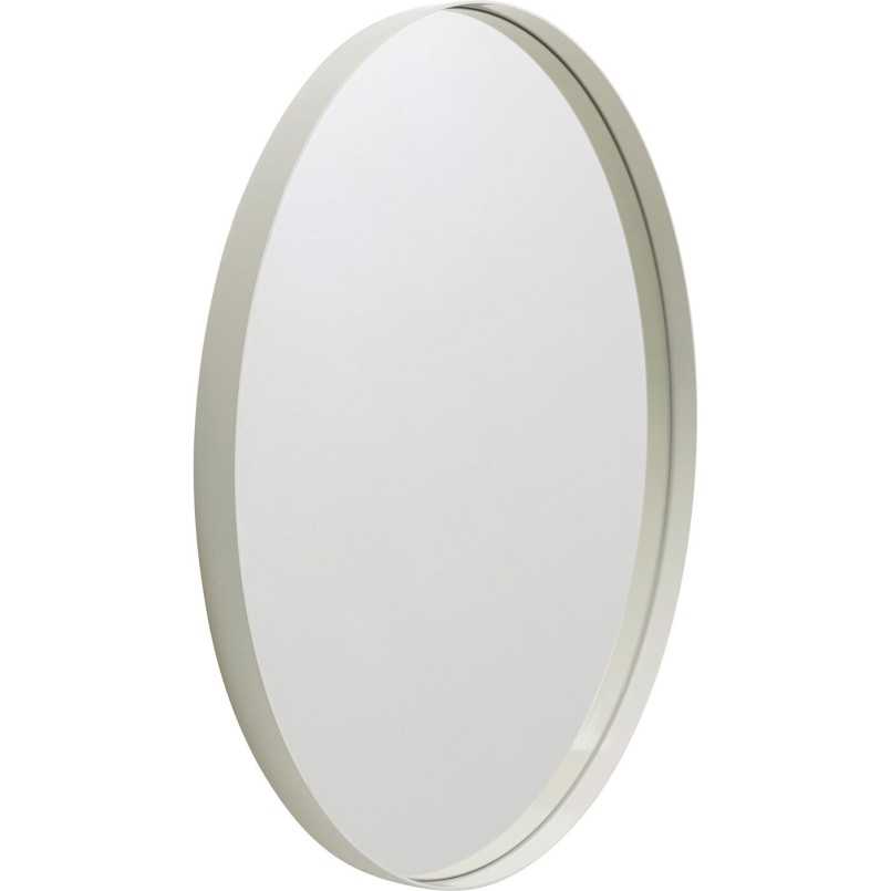Miroir Curve greige Ø100cm