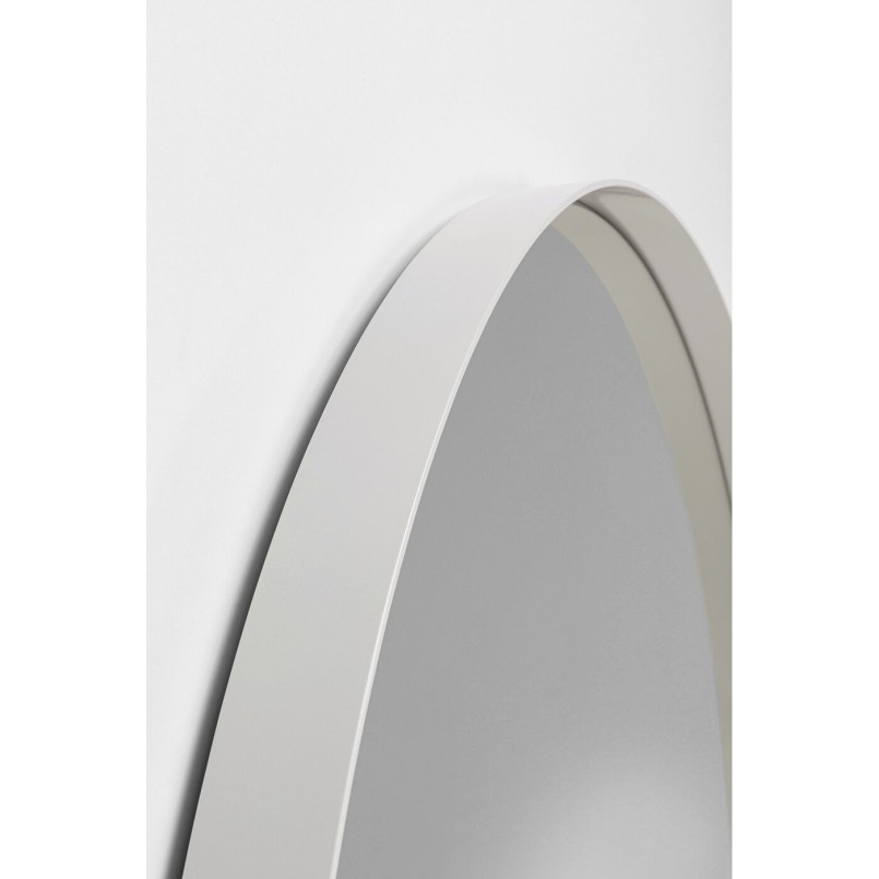 Miroir Curve greige Ø100cm
