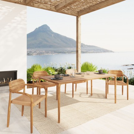 Tuinstoel met armleuningen Sole Mio Kare Design