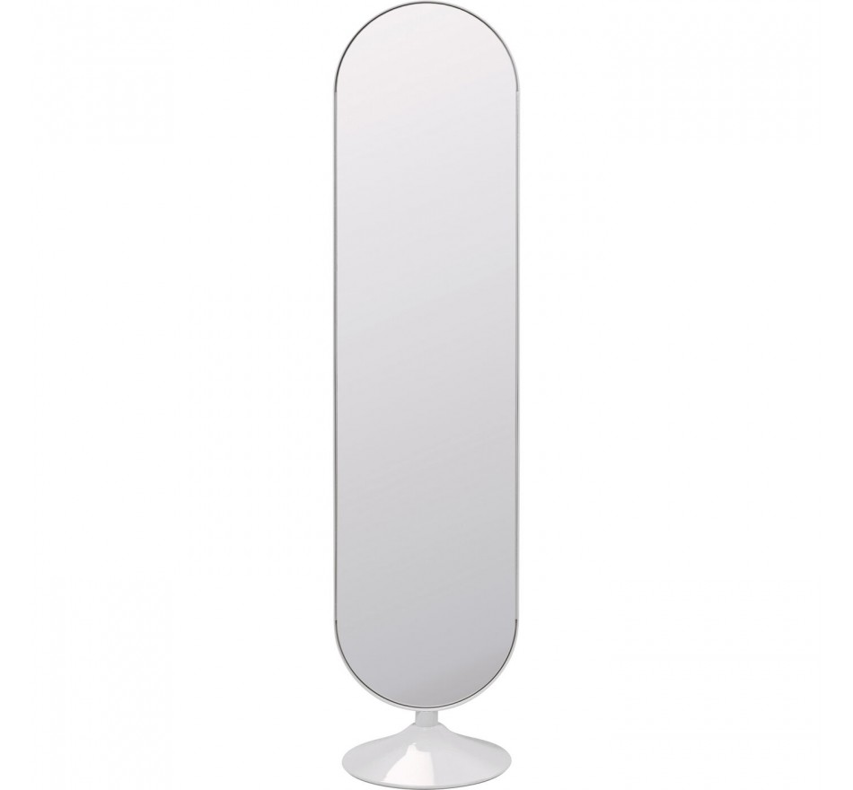 Staande Spiegel Curve 172x38cm beige Kare Design