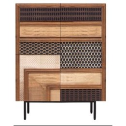 Commode haute Gino 100x110cm