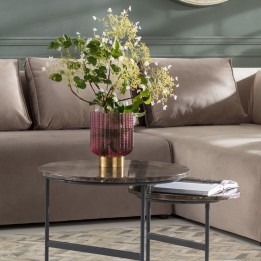 Vase Barfly Berry 20cm Kare Design