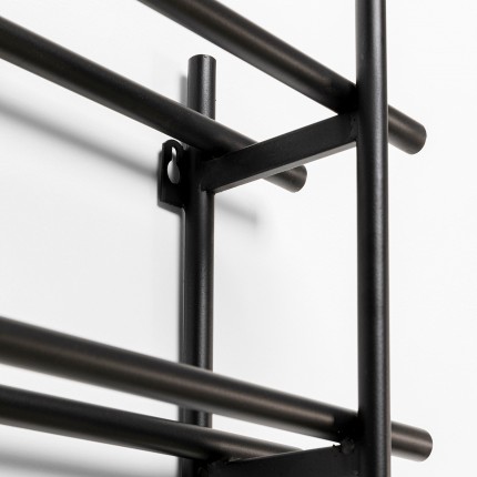 Flessenhouder Cape Town 34cm zwart Kare Design