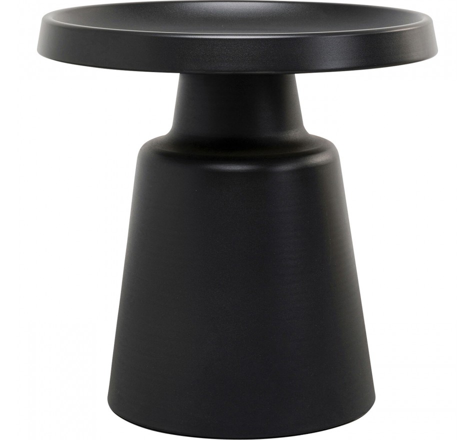 Bijzettafel Lima Ø50cm zwart Kare Design