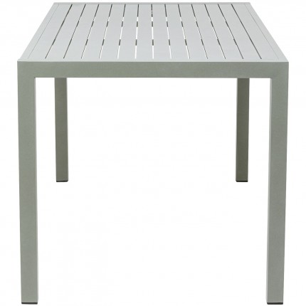 Table de jardin Madagascar 140x80cm verte Kare Design