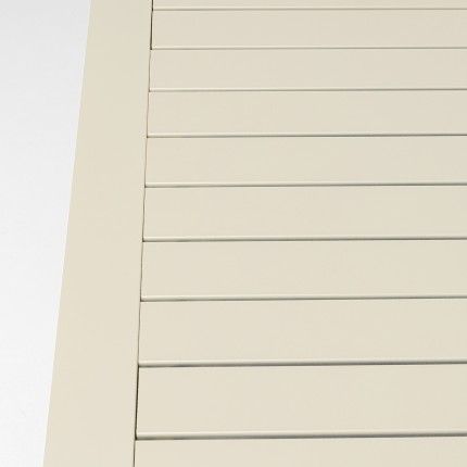 Table de jardin Madagascar 140x80cm beige Kare Design