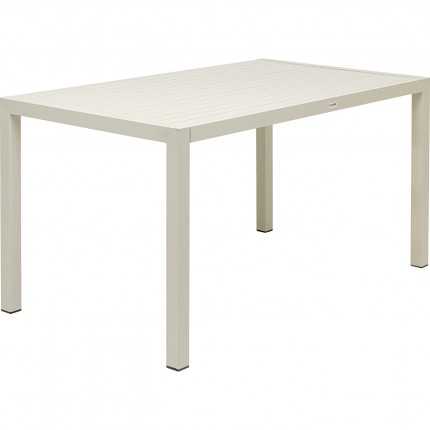 Tuintafel Madagascar 140x80cm beige Kare Design
