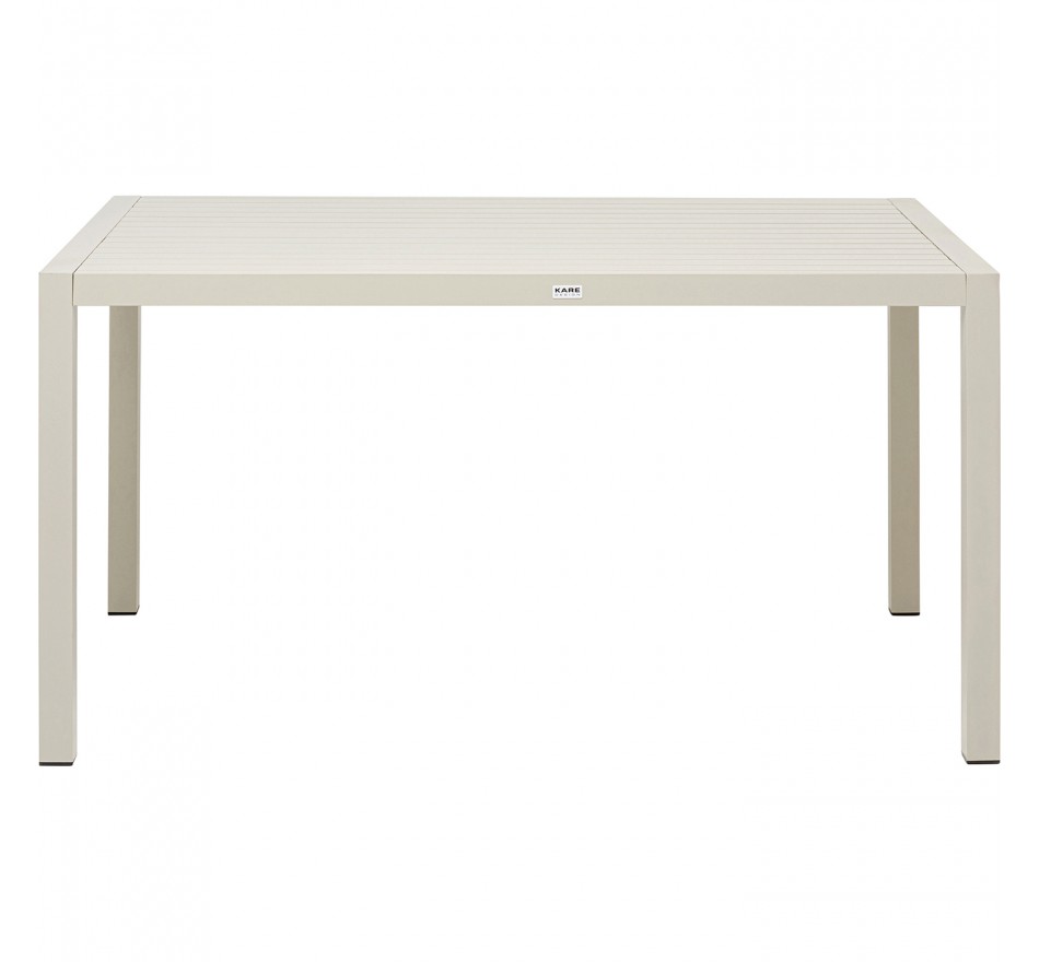 Outdoor Table Madagascar 140x80cm beige Kare Design