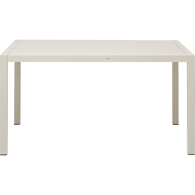 Tuintafel Madagascar 140x80cm beige Kare Design