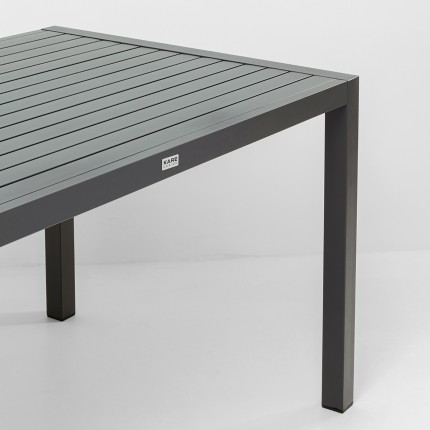 Outdoor Table Madagascar 140x80cm anthracite Kare Design