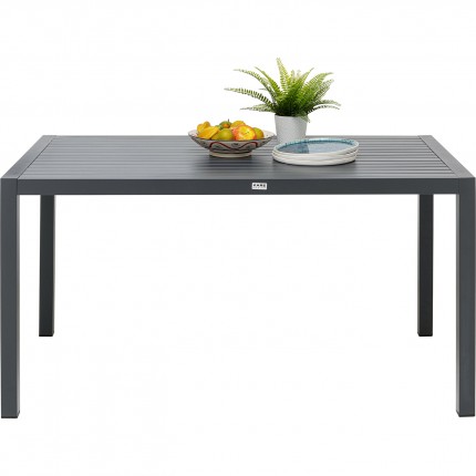 Outdoor Table Madagascar 140x80cm anthracite Kare Design