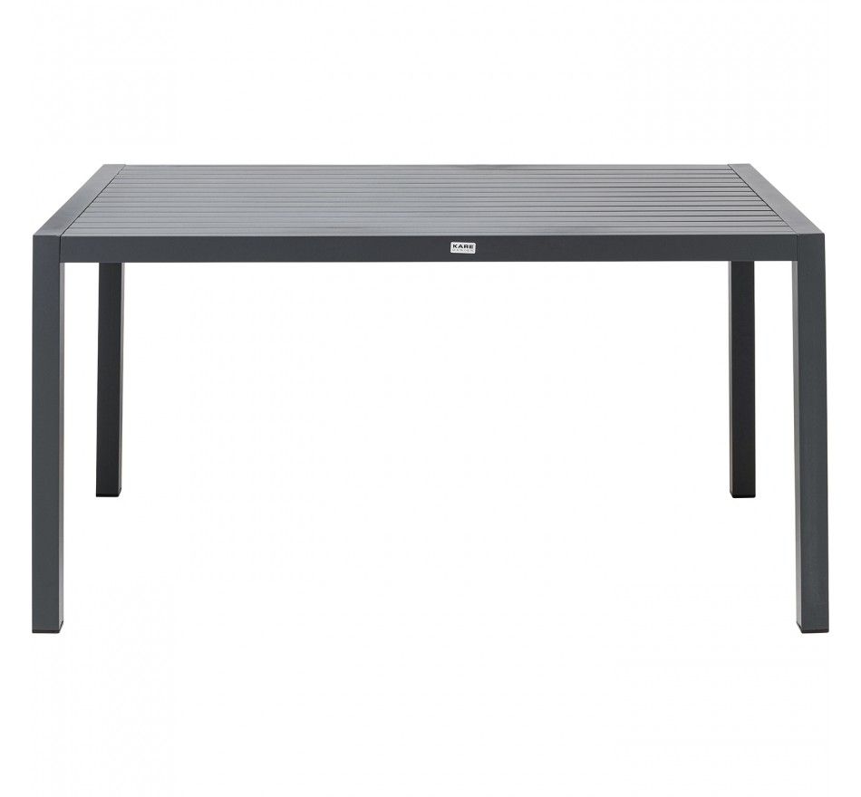 Outdoor Table Madagascar 140x80cm anthracite Kare Design