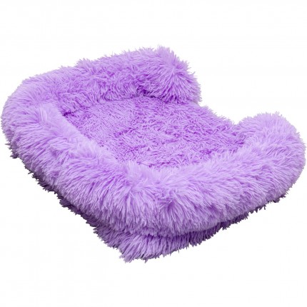 Bed huisdieren Fluffy paars Kare Design