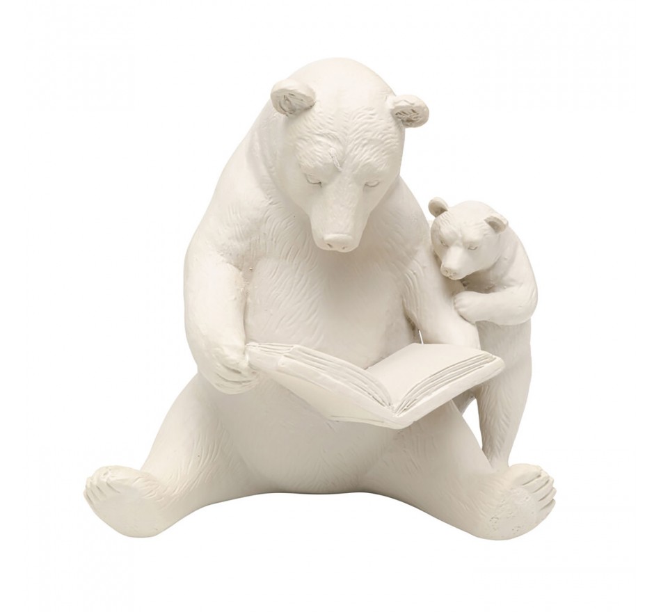 Woonaccessoires lezende beren beige Kare Design