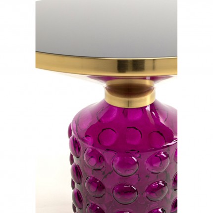 Bijzettafel Lola Ø50cm paars Kare Design