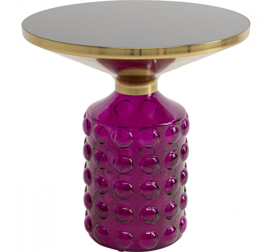 Bijzettafel Lola Ø50cm paars Kare Design
