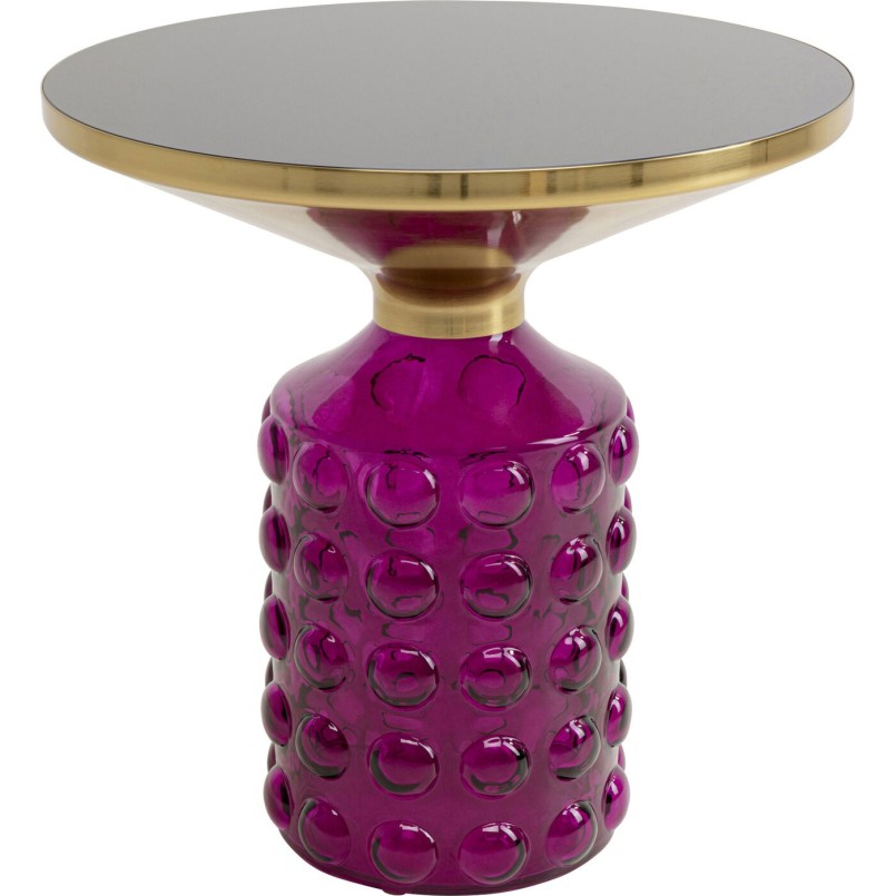 Table d appoint  Lola violet Ø50cm