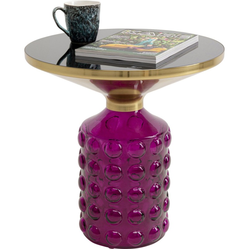 Table d appoint  Lola violet Ø50cm