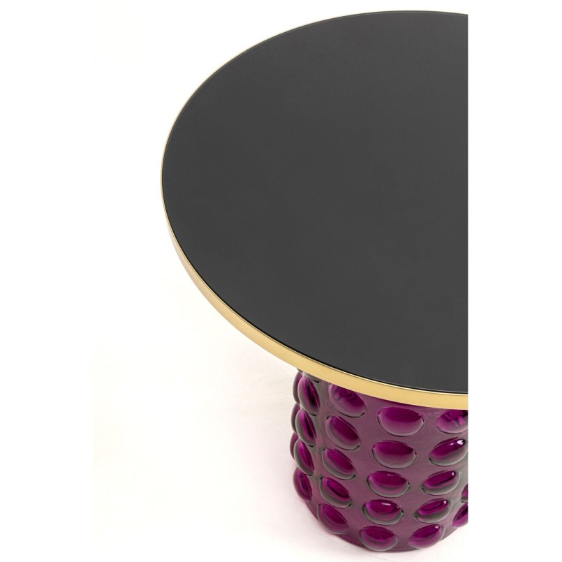 Table d appoint  Lola violet Ø50cm