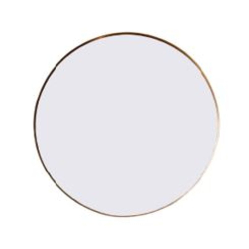 Miroir mural Simply Brass Ø90cm