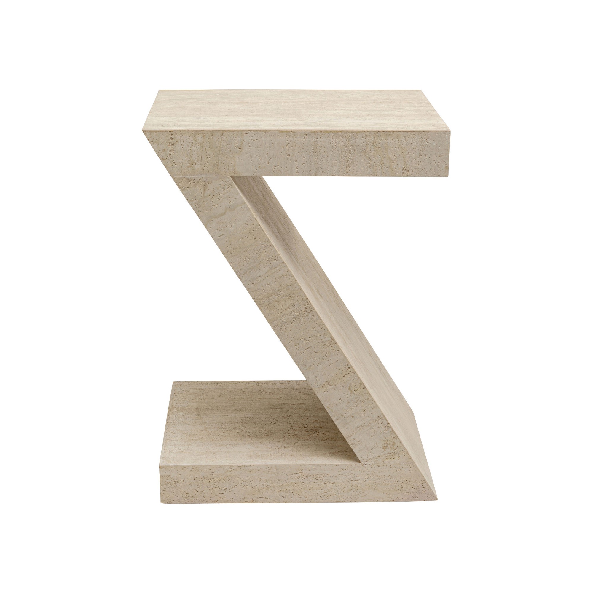 Table d appoint Luxury Z Travertine 60cm