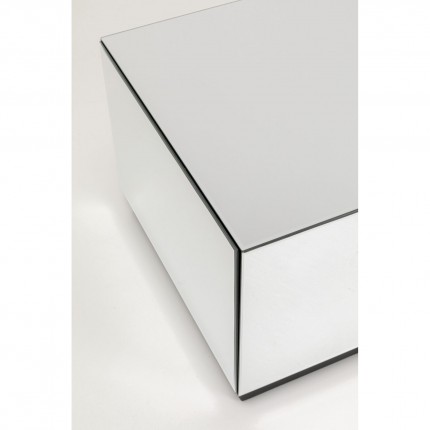 Coffee Table with drawers Luxury 80x60cm silver Kare Design