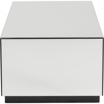 Salontafel met lades Luxury 80x60cm zilver Kare Design