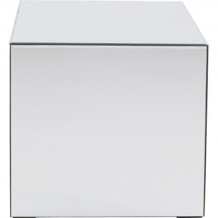 Bijzettafel Luxury 45x45cm zilver Kare Design