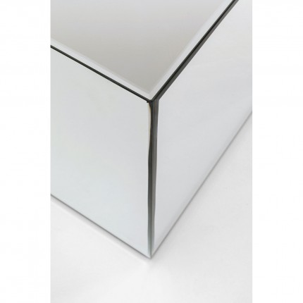 Bijzettafel Luxury 45x45cm zilver Kare Design