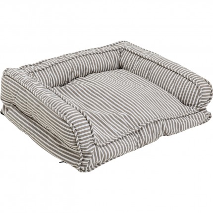 Pet bed stripes grey Kare Design