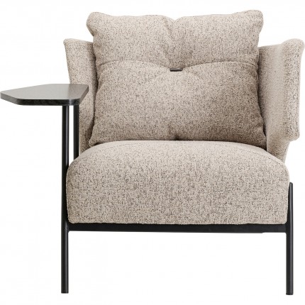 Armchair Taylor beige Kare Design