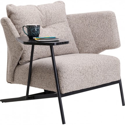 Armchair Taylor beige Kare Design