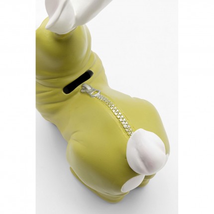 Spaarpot sexy konijn 21cm groen Kare Design