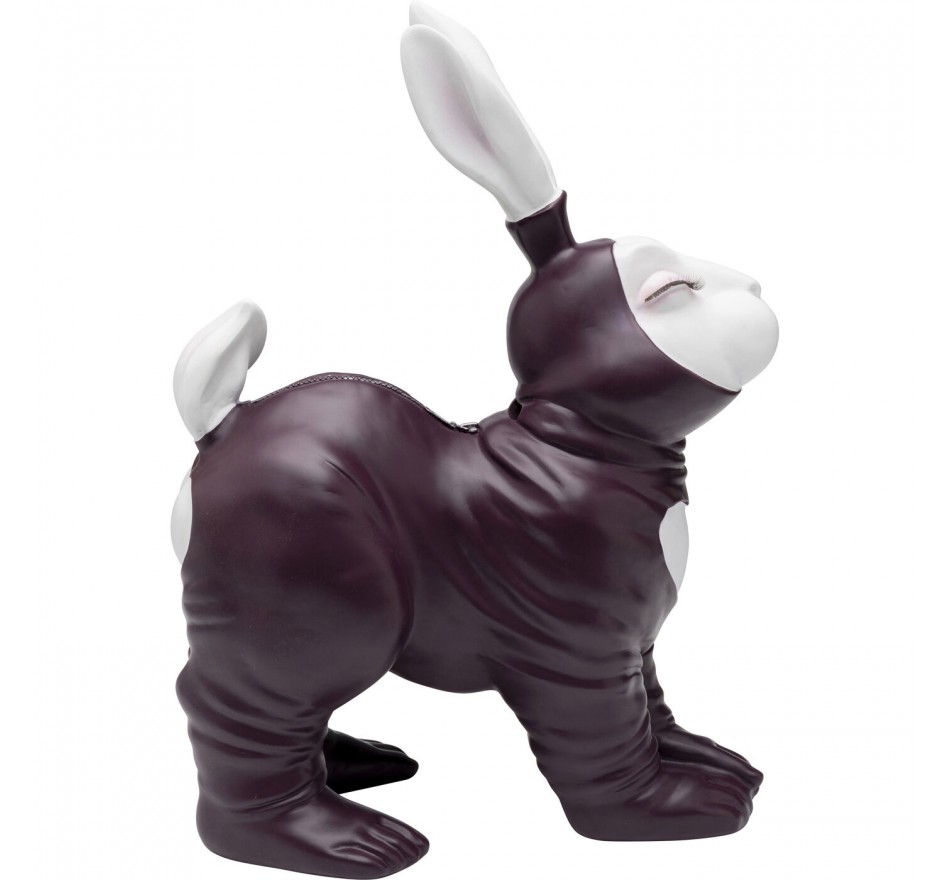 Tirelire lapine sexy 38cm violette Kare Design