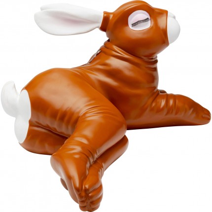 Money Box sexy rabbit lying 53cm brown Kare Design
