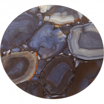 Eettafel Grande Possibilita Ø120cm agaateffect Kare Design