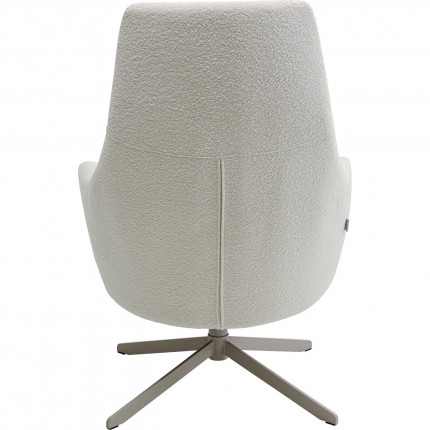 Swivel Armchair Mimi cream Kare Design