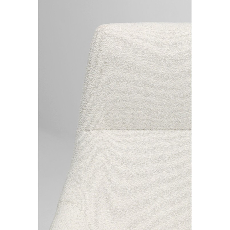 Fauteuil pivotant Mimi crème