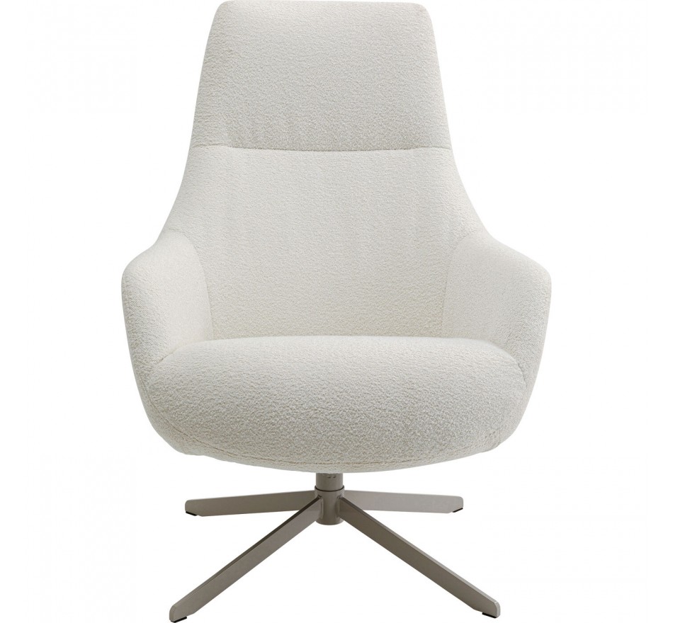 Swivel Armchair Mimi cream Kare Design