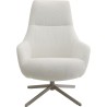 Fauteuil pivotant Mimi crème