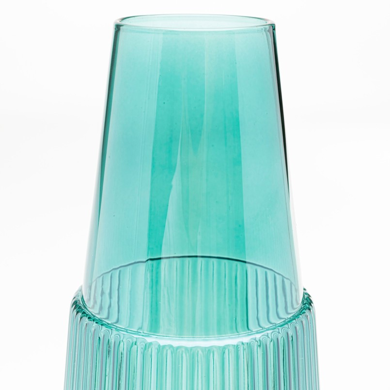 Carafe et verre verts  - Rumba - Kare Design