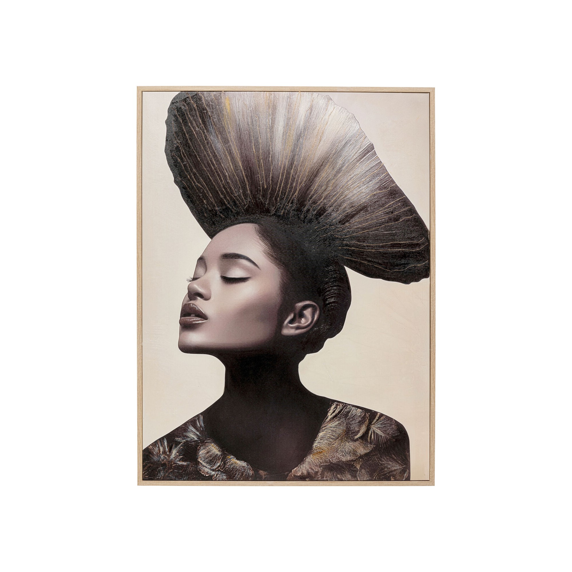 Framed Picture Aesthetic woman left 90x120cm Kare Design