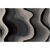 Tapis dégradé gris en vagues - Aura - Kare Design